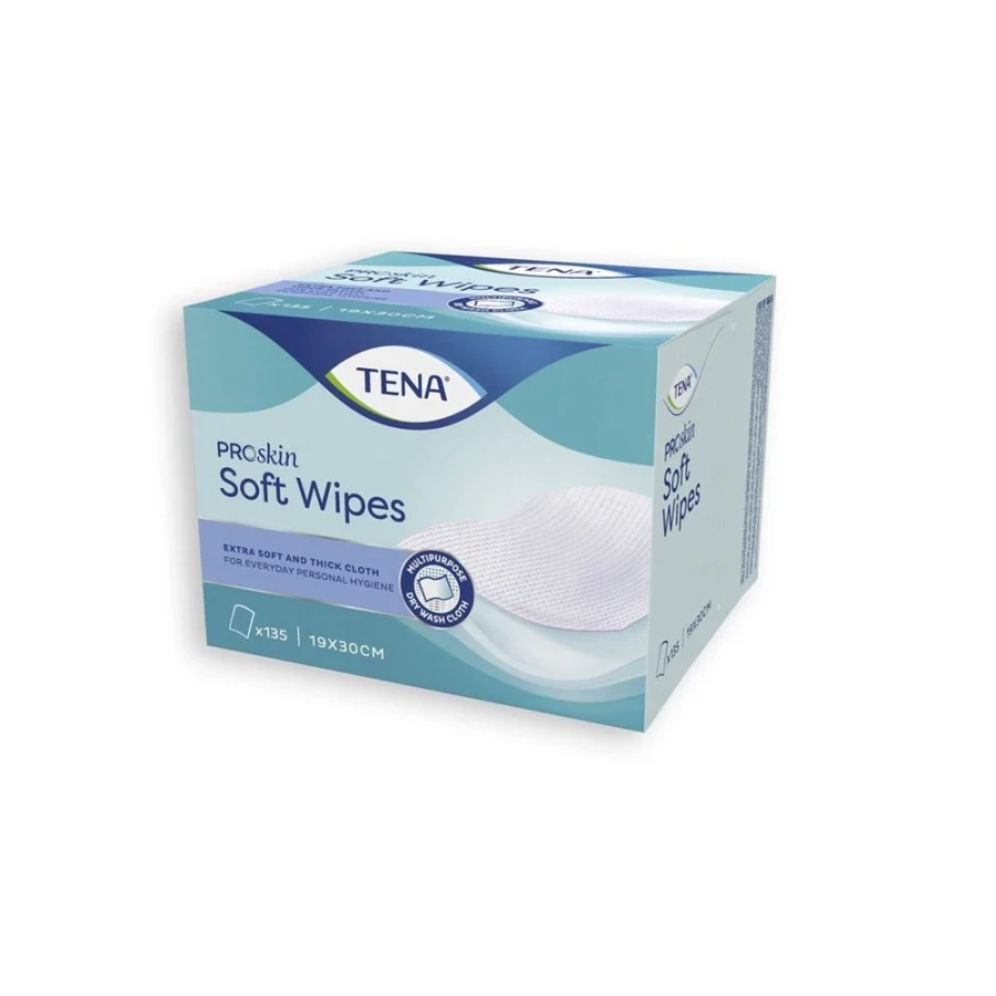 TENA Soft Wipe 19x30cm 135 Stk TENA Soft Wipe 19x30cm 135 Stk
