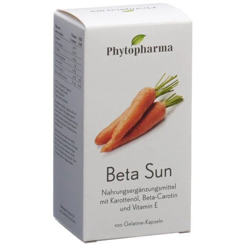 PHYTOPHARMA Beta Sun Kaps 100 Stk