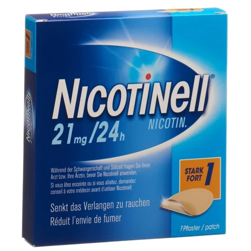 NICOTINELL 1 stark Matrixpfl 21 mg/24h 7 Stk