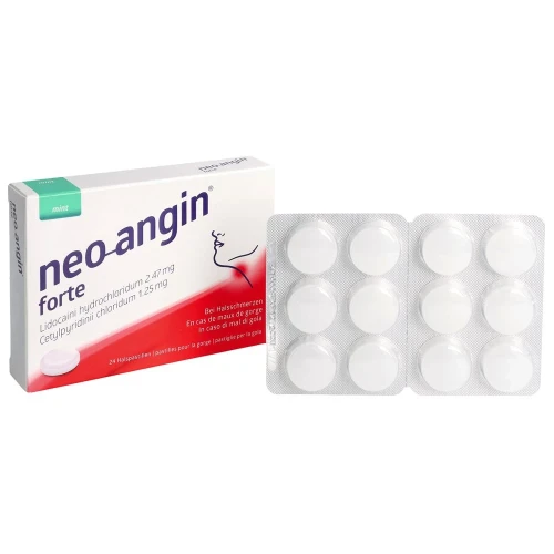 NEO-ANGIN forte Lutschtabl mint 24 Stk