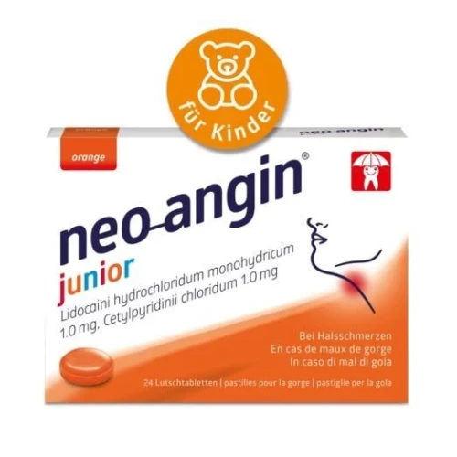 NEO-ANGIN junior Halspastillen 24 Stk