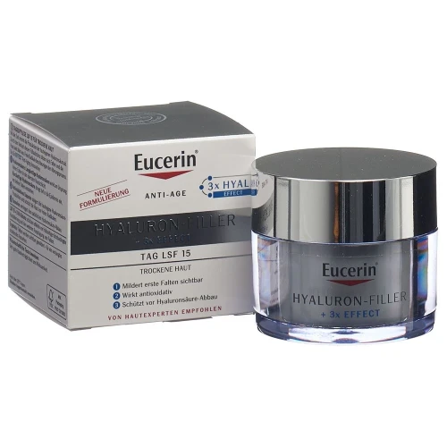 EUCERIN HYALURON-FILL Tag trock Haut LSF15 50 ml