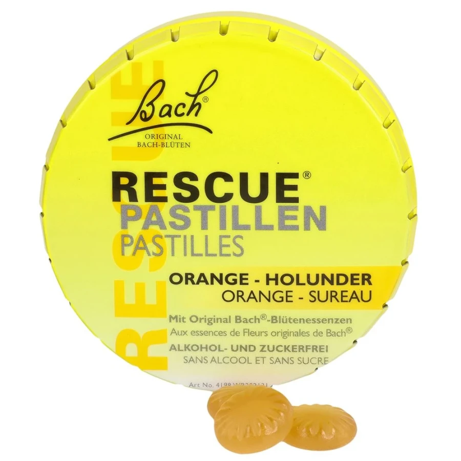 RESCUE Pastillen Orange 50 g RESCUE Pastillen Orange 50 g