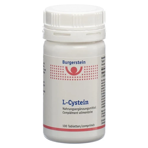BURGERSTEIN L-Cystein Tabl Ds 100 Stk