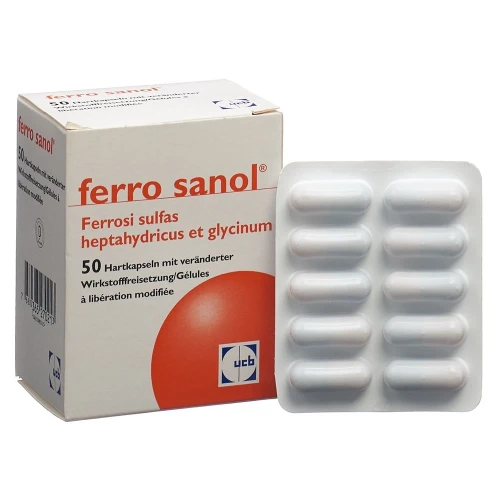 FERRO SANOL Hartkapseln 100 mg 50 Stk