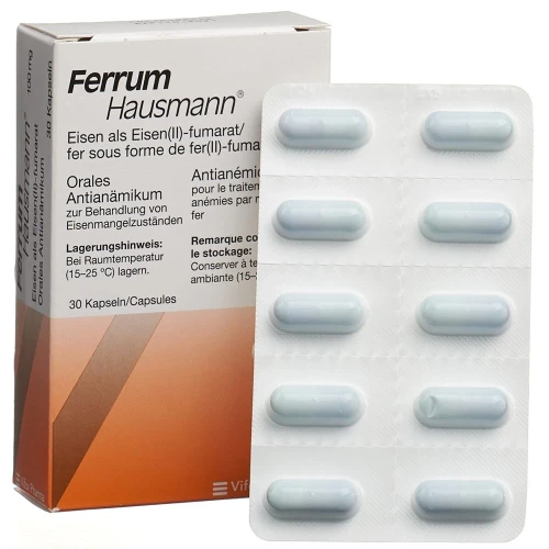 FERRUM Hausmann Ret Kaps 100 mg 30 Stk