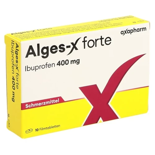 ALGES-X Forte Filmtabl 400 mg 10 Stk