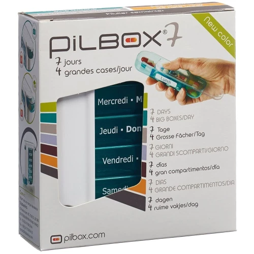 PILBOX 7 Medikamentenspender 7 Tage D/F