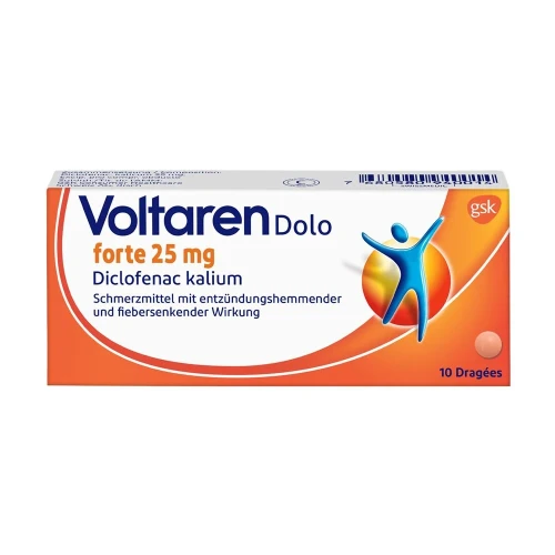 VOLTAREN DOLO forte Drag 25 mg 10 Stk