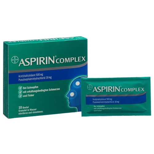 ASPIRIN Complex Granulat Btl 10 Stk