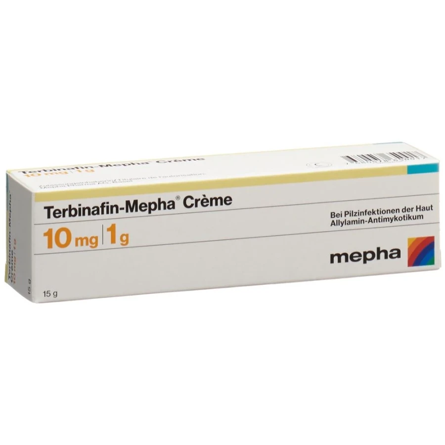 TERBINAFIN Mepha Creme Tb 15 g TERBINAFIN Mepha Creme Tb 15 g
