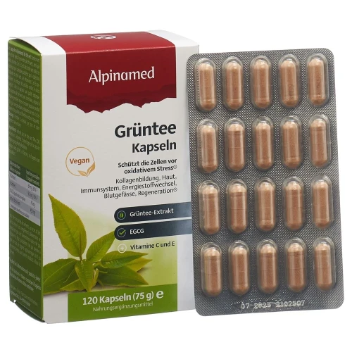 ALPINAMED Grüntee Kapseln 120 Stk