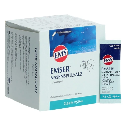 EMSER Nasenspülsalz 50 Btl 2.5 g