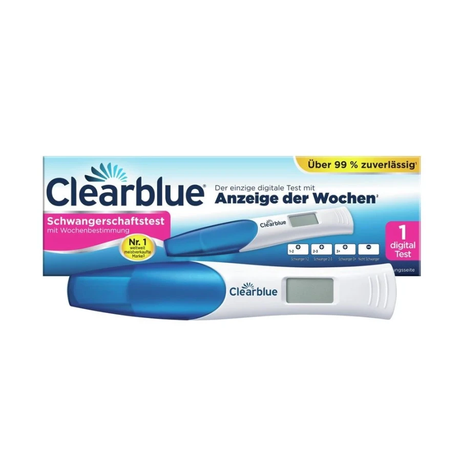 CLEARBLUE Schwangerschaftstest mit Wochenbestimmung CLEARBLUE Schwangerschaftstest mit Wochenbestimmung