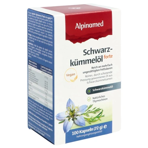 ALPINAMED Schwarzkümmelöl Kapseln 100 Stk