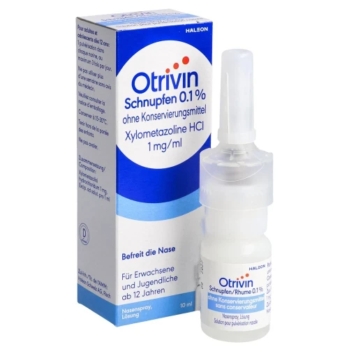 OTRIVIN Schnupfen Dosierspray 0.1 % o Kons 10 ml