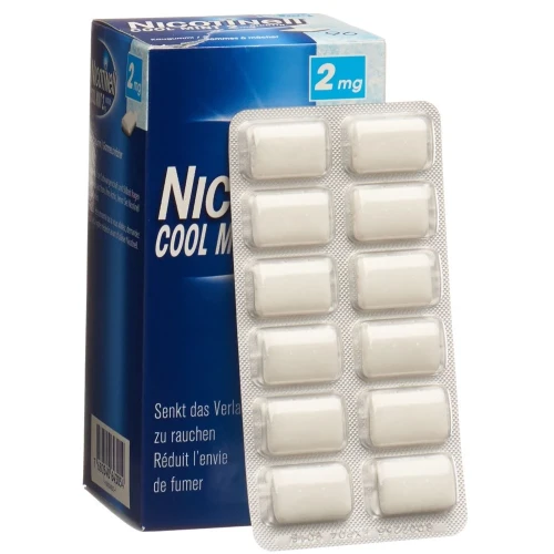 NICOTINELL Gum 2 mg cool mint 96 Stk