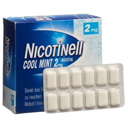 NICOTINELL Gum 2 mg cool mint 204 Stk