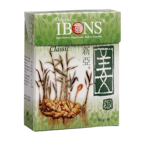 IBONS Ingwer Bonbon Original Box 60 g