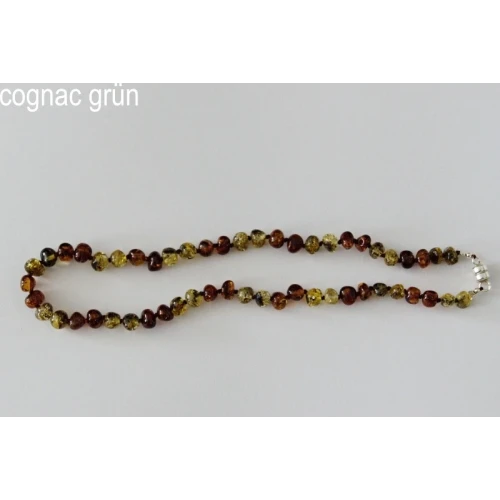 AMBERSTYLE Bernstein 32cm cognac grün Magnet