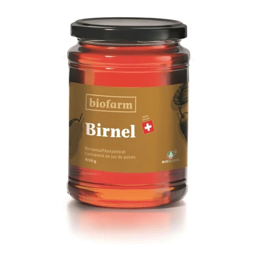 BIOFARM Birnel Knospe Glas 850 g