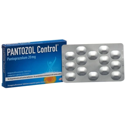PANTOZOL Control Filmtabl 20 mg 14 Stk
