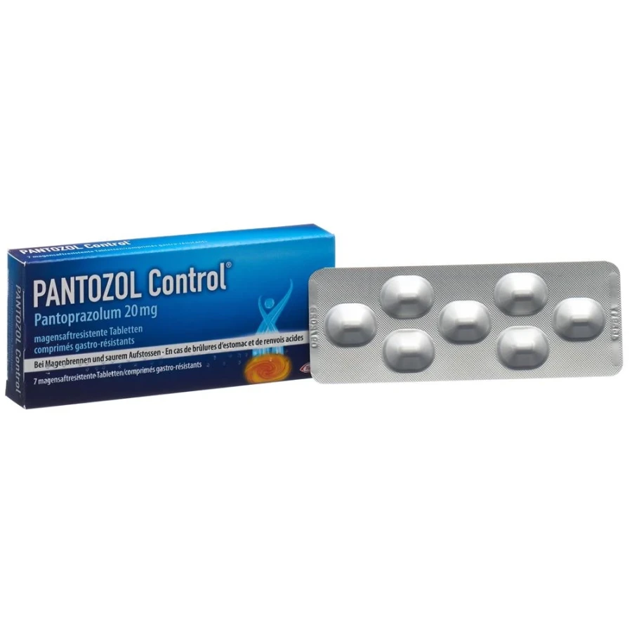PANTOZOL Control Filmtabl 20 mg 7 Stk PANTOZOL Control Filmtabl 20 mg 7 Stk