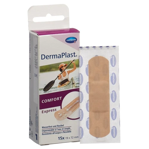 DERMAPLAST Comfort Express Strips 19x72mm 15 Stk