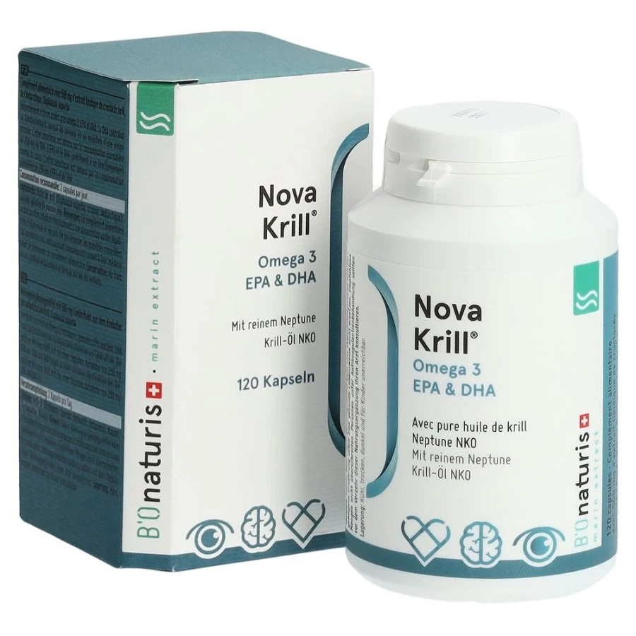 NOVAKRILL NKO Krillöl Kaps 500 mg 120 Stk NOVAKRILL NKO Krillöl Kaps 500 mg 120 Stk