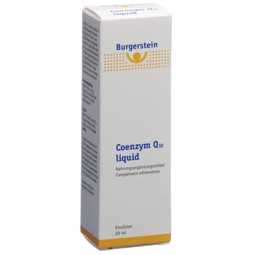 BURGERSTEIN Coenzym Q10 liq 20 ml