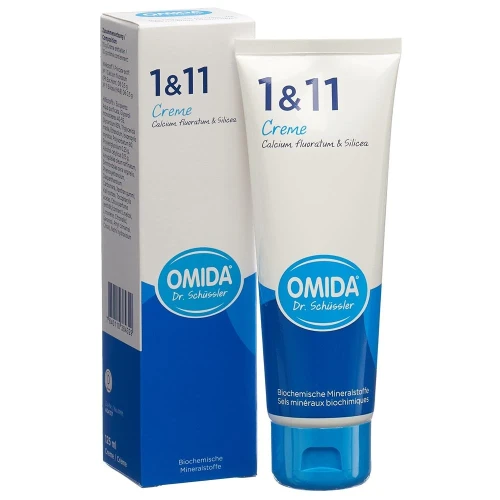 OMIDA SCHÜSSLER Nr1&11 Cal fluor&Silic Cre 125 ml