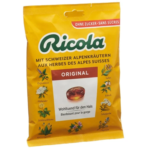 RICOLA Original Bonbons oZ m Stevia Btl 125 g