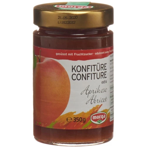 MORGA Konfitüre Aprikosen Fruchtz 350 g