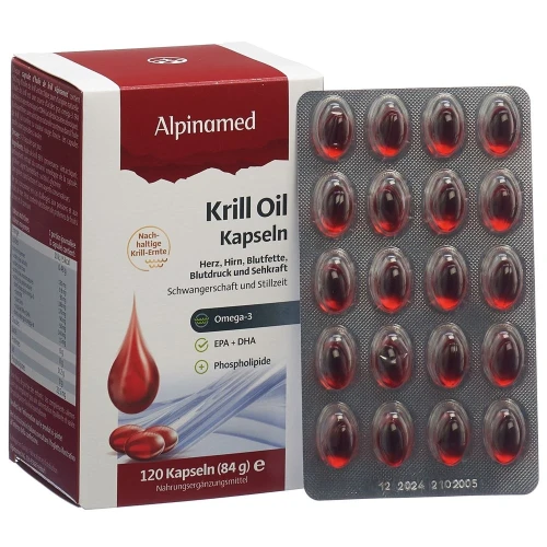 ALPINAMED Krill Oil Kapseln 120 Stk