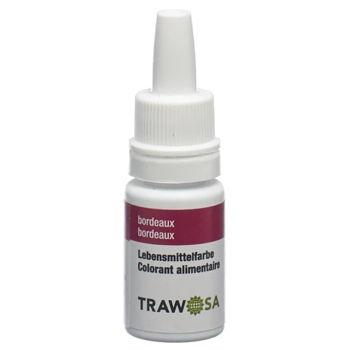 TRAWOSA Lebensmittelfarbstoff bordeaux 10 ml