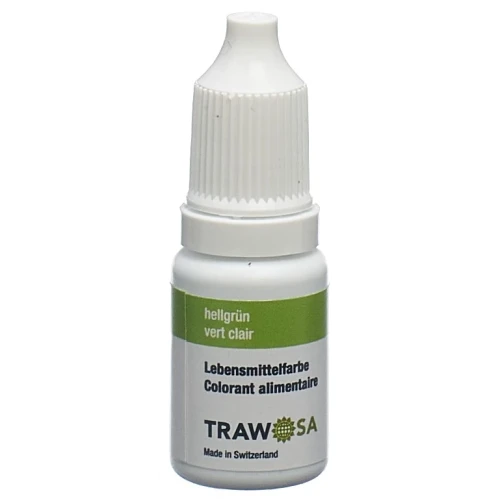 TRAWOSA Lebensmittelfarbstoff hellgrün 10 ml