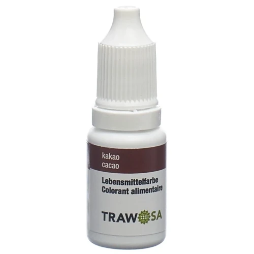 TRAWOSA Lebensmittelfarbstoff kakao 10 ml