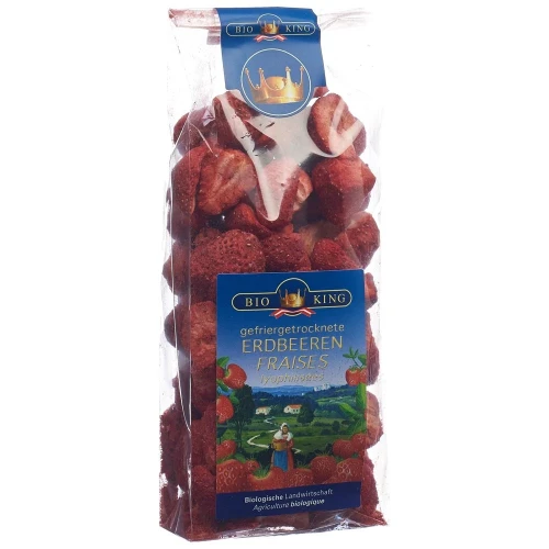 BIOKING Erdbeeren gefriergetrocknet Btl 40 g