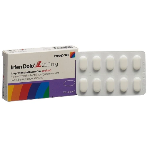 IRFEN DOLO L Lactab 200 mg 20 Stk