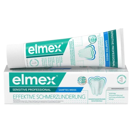 ELMEX SENSITIVE PROF SANFTES WEISS Zahnpasta 75 ml