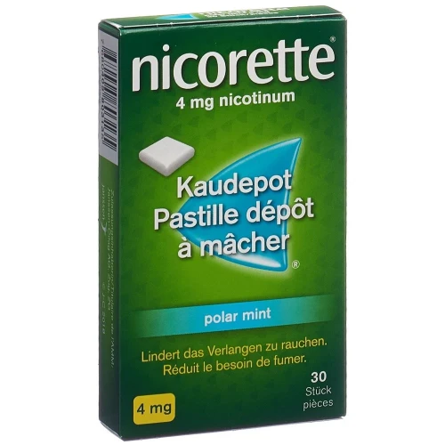 NICORETTE Polar Mint Kaudepots 4 mg 30 Stk