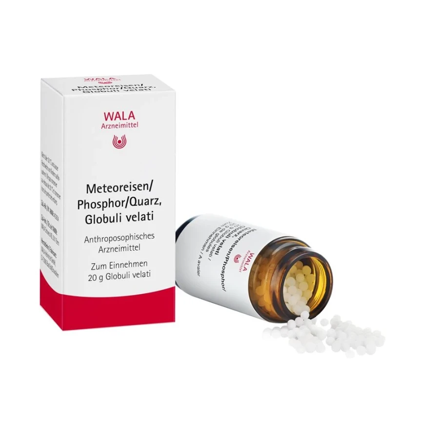 WALA Meteoreisen/Phosphor/Quarz Glob Fl 20 g WALA Meteoreisen/Phosphor/Quarz Glob Fl 20 g