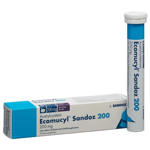 ECOMUCYL Sandoz Brausetabl 200 mg Ds 30 Stk