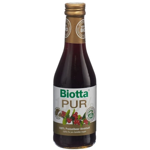 BIOTTA PUR Preiselbeere Bio 2.5 dl