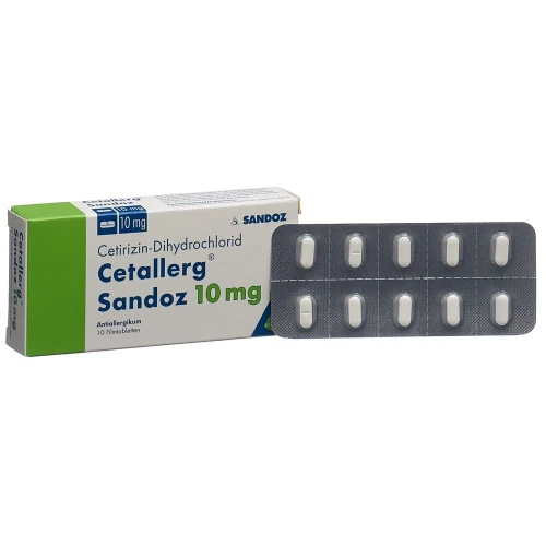 CETALLERG Sandoz Filmtabl 10 mg 10 Stk