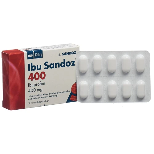 IBU Sandoz Filmtabl 400 mg 10 Stk
