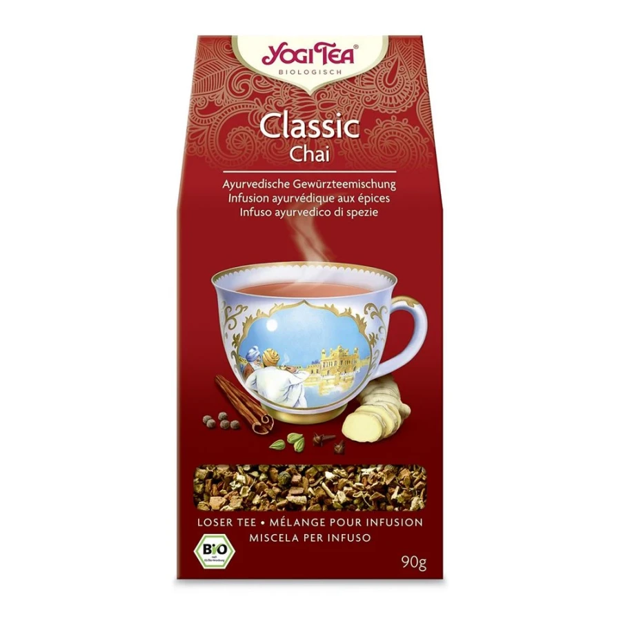 YOGI TEA Classic Chai Cinnamon Spice lose 90 g YOGI TEA Classic Chai Cinnamon Spice lose 90 g