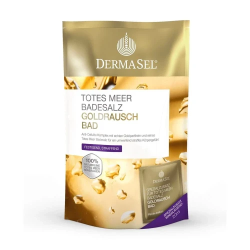 DERMASEL Badesalz Goldrausch +20ml 400 g