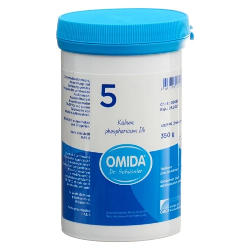 OMIDA SCHÜSSLER Nr5 Kal phos Tabl D 6 Ds 350 g