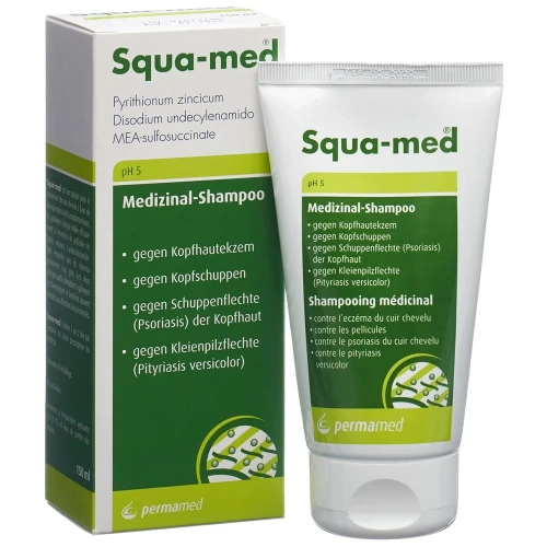 SQUA-MED Medizinal Shampoo pH 5 Tb 150 ml